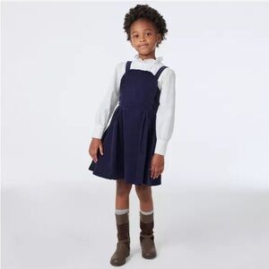 Janie And Jack NWT Toddler Girl Corduroy Blue Kids Jumper Dress Size‎ 3